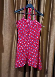Beautiful Floral Dress Size 40 Inches