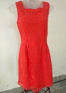Vintage Formal Lace Mini Dress