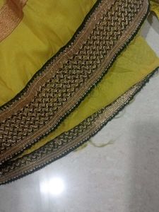 Black And Yellow Skirt.