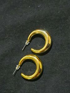 Golden Hoop Earrings