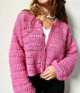 Heart Crochet Cardigan