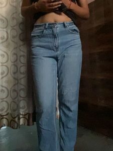 Vintage Light Wash Denim Jeans
