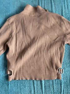 Ribbed Knit Long Sleeve Top