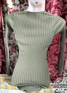 Olive Green Bodycon Dress