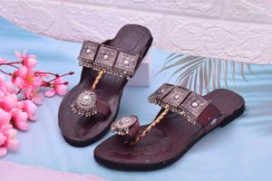 3 PAIR Leather Kolapuri CHAPPAL