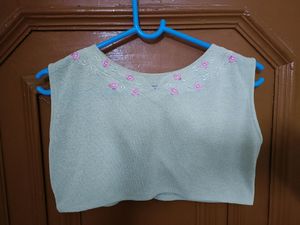 Stretchable Material Two Piece Kurti