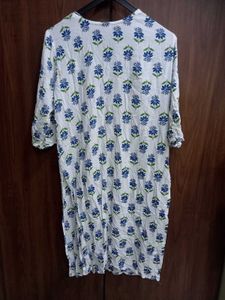 Floral Print Kurta