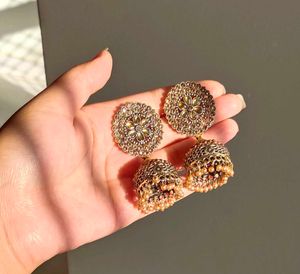 Gold Earrings ( Jhumka)