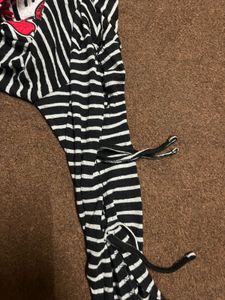 Black And White With Pattern Sleeves