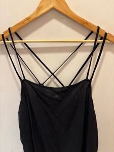 H&amp;M Black Cami Top - Strappy &amp; Stylish