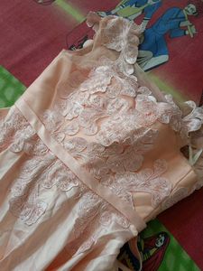 Elegant Lace Dress Party Wear New