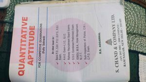 R.S. Aggarwal Quantitative Aptitude Book