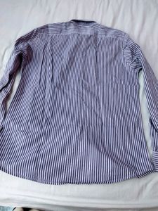Turtle Tailors Mark Striped Slim Fit Shirt