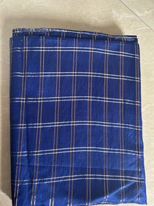 Blue &amp; Pink Checked Saree