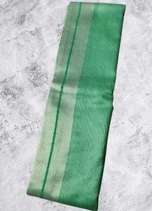 Pista Green Woven Pure Silk Cotton Maheswari Saree
