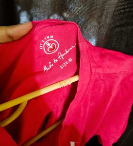 Pink 'Love' Graphic Tee