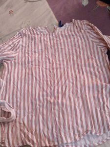 Striped Sleeve Top