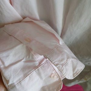 Light Pink Formal Office Siren Shirt Top Women