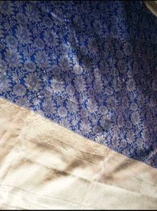 Blue Festival Saree