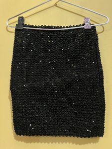 One Shoulder Sexy Bluose Top With Skirt