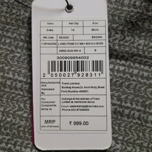 Mini Small Thick Dress For Winter