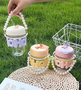 PEARLS GLASS SIPPER