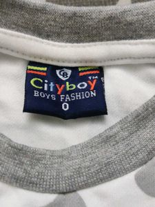 Cute Kids&#39; Printed T-Shirt