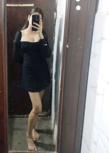 black dress