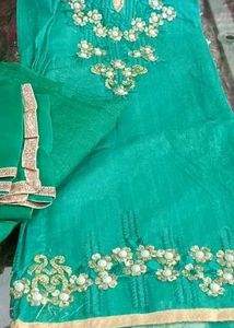 Emerald Green Embroidered Salwar Kameez