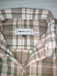 Urbanscissors Chekes Shirt For Men