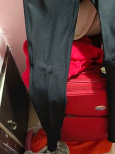 Black Pants with Belt