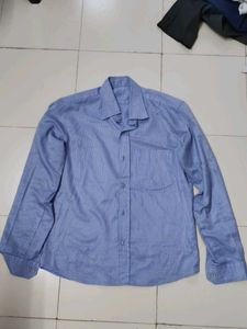 Full Blue Shirt