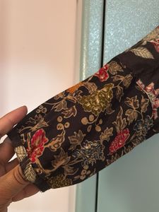 Floral Print Kurta