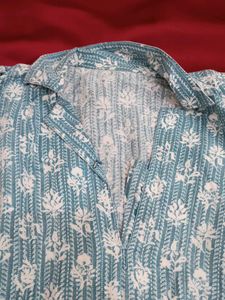 Tailored Sky blue kurta set