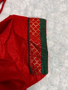 Red Blouse | Saari Blowse