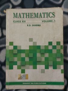 loVRd Sharma Class 12 Volume 1  + Revised 2016 Edi
