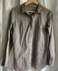 Eyelet Embroidered Shirt