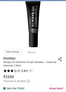 🩶Smashbox Cream Shadow🩶