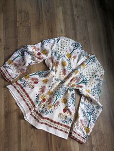 Thrifted Chiffon Top