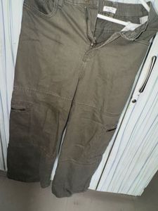 Olive Green Cargo Pants