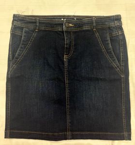 Denim Mini Skirt