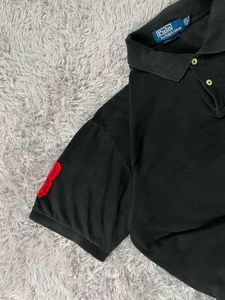 Ralph lauren charcoal grey polo