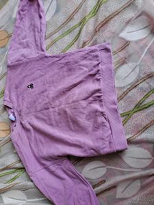 Lilac Lounge Set - &#39;Colorful Happy Day&#39; Detail
