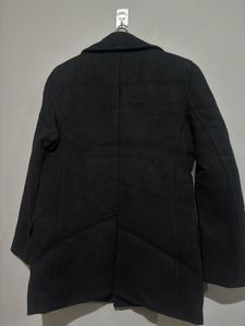 Classic Black Pea Coat