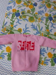 Girls Woollen Sweatshirt(4-6year Old)