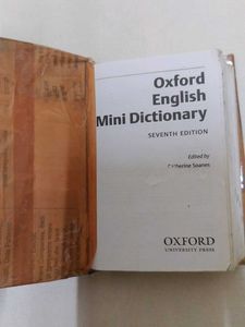 Oxford English dictionary 7th Edition