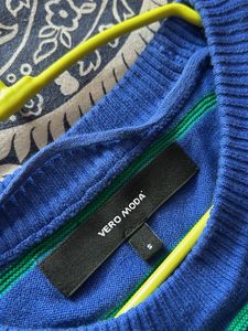 Striped Knitted Sweat Shirt