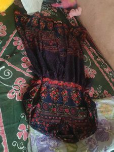 Floral Print Kurta
