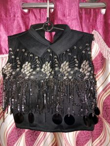 Black Crop Top