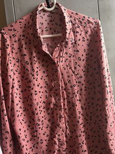 H&M Animal Print Shirt